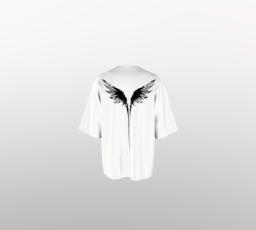 Premium White Wing oversize T-shirt