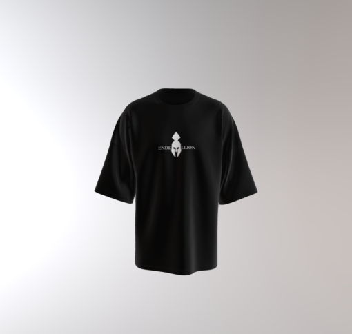 Skull oversize T-shirt | Black - Image 2