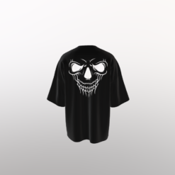 Skull oversize T-shirt | Black