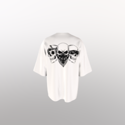 Premium White Friendzone oversize T-shirt