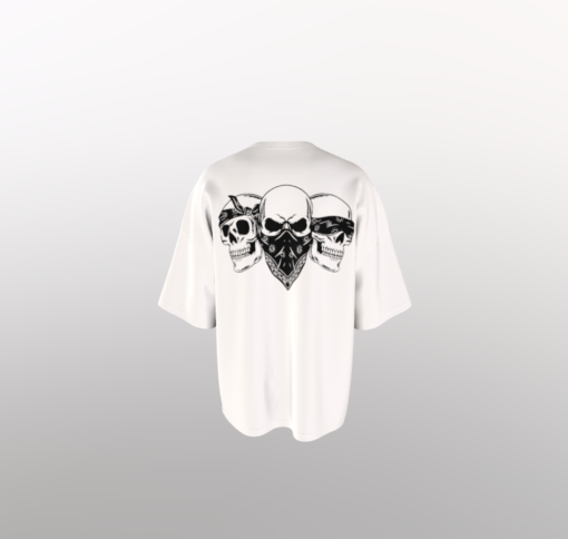 Premium White Friendzone oversize T-shirt