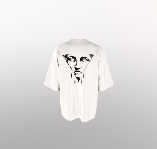 T-Angle oversize T-shirt | White