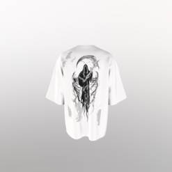 Premium White Ghost Oversize T-shirt
