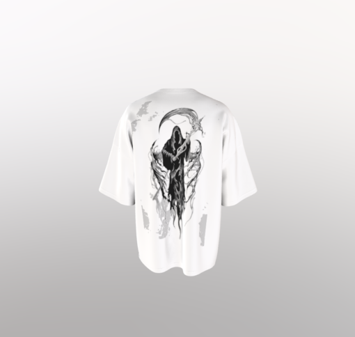 Premium White Ghost Oversize T-shirt