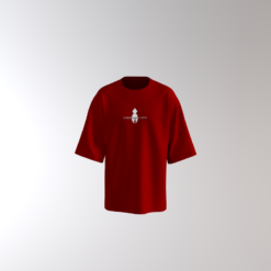 Premium Maroon Un-Printed Oversized T-shirt