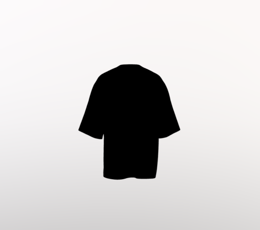 Premium Black mark oversize T-shirt - Image 2