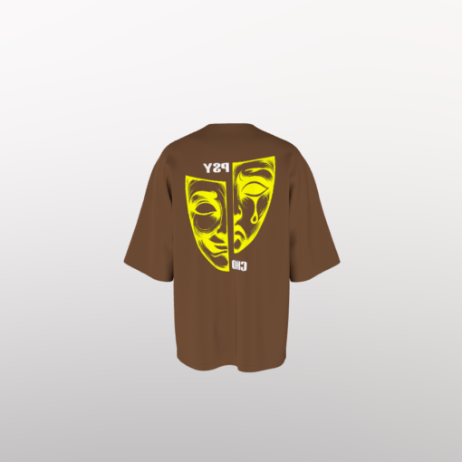 Premium Coffee y Psycho oversize T-shirt